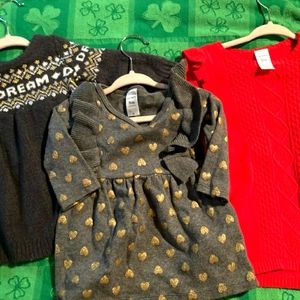 Toddler  Sweater Dresses